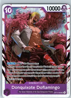 Donquixote Doflamingo The Azure Sea's Seven OP14-069 NM OP Card - Image 1