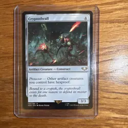 Wizards of the Coast Cryptothrall Artifact Creature Rare Colorless 155/168 Warh… - Image 1