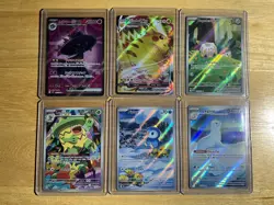 Pokemon Full Art Lot 6 Cards Total Near Mint Condition - Image 1
