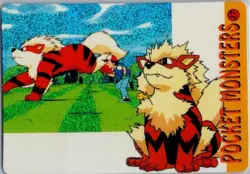 Arcanine 17 Pocket Monster Vending Prism Sticker - Image 1