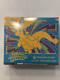 Pokemon TCG - Ascended Heroes Pokemon Center ETB Sealed SLIGHT DAMAGE SEE PHOTOS - Image 1