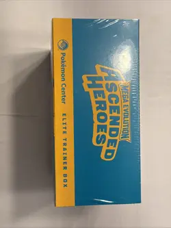Pokemon TCG - Ascended Heroes Pokemon Center ETB Sealed SLIGHT DAMAGE SEE PHOTOS - Image 2