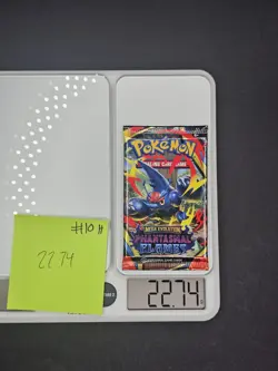 HeavyU (22.74g) Pokemon Phantasmal Flames Factory Sealed Booster Pack U HeavyU - Image 1