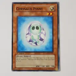 Chrysalis Pinny - TAEV-EN009 - MP - Common - 1st ed - Yugioh - Image 1