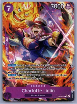 Charlotte Linlin (Alternate Art) EB03-034 Extra Booster: One Piece Heroines NM - Image 1