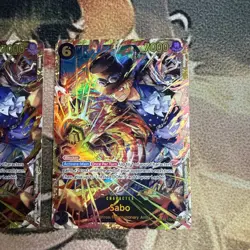 One Piece CCG TCG Sabo OP13-120 Secret Rare English Nm/M - Image 2