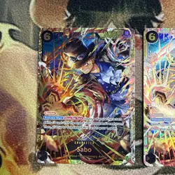 One Piece CCG TCG Sabo OP13-120 Secret Rare English Nm/M - Image 3