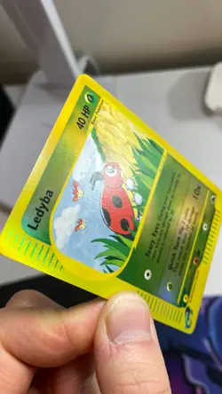 Pokemon TCG 2003 Skyridge Ledyba REVERSE HOLO Card #72/144 NEAR MINT NM - Image 2