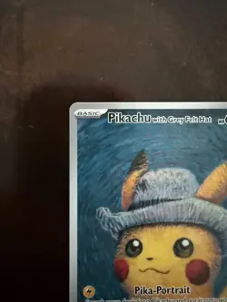 Pikachu with Grey Felt Hat 085 Sv: Scarlet & Violet Promo Cards Regular - Image 2