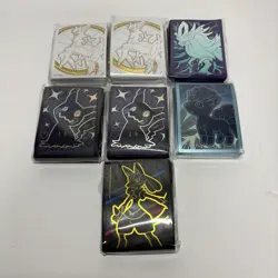 Pokemon TCG Various Card Soft Sleeves From Elite Trainer Boxes ETB Lot of 7 - Image 1