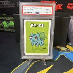 Pokemon Card PSA 10 Bulbasaur Old Maid Game Japanese 2019 - Image 1