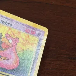 1st Edition Slowbro 43/62 Uncommon Fossil Pokemon Card - Image 4