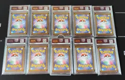 PSA8 10 Terastal Festival Eevee Evolution SAR Set Of 10 Pokemon Card Japanese - Image 2