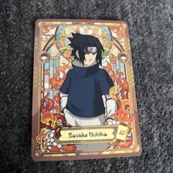 Sasuke Uchiha NRSA01-SP-002L5 Naruto Kayou Heavens Scroll English Card NM - Image 1