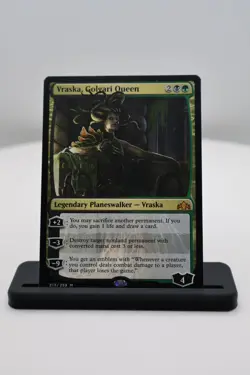 1x Vraska, Golgari Queen NM M Guilds of Ravnica (GRN) MTG Magic the Gathering - Image 1
