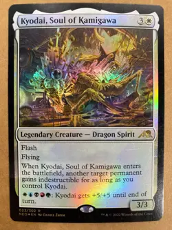 MTG 1x FOIL Kyodai, Soul of Kamigawa # 23 Neon Dynasty Magic the Gathering x1 NM - Image 1