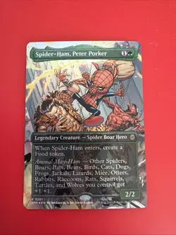 Spider-Ham, Peter Porker #201 Foil - Image 1