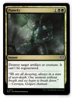 Putrefy 131 Commander: Lorwyn Eclipsed Normal NM - Image 1