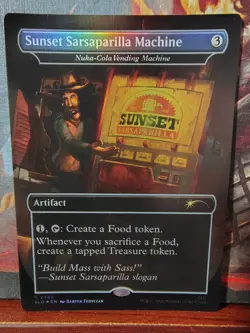 Sunset Sarsaparilla Machine - Nuka-Cola Vending Machine FOIL Secret Lair Fallout - Image 1