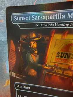 Sunset Sarsaparilla Machine - Nuka-Cola Vending Machine FOIL Secret Lair Fallout - Image 2