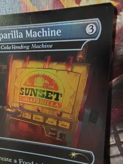 Sunset Sarsaparilla Machine - Nuka-Cola Vending Machine FOIL Secret Lair Fallout - Image 3