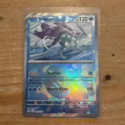 Suicune 024/131 - Pokemon Prismatic Evolutions Masterball Reverse Holo - NM - Image 1