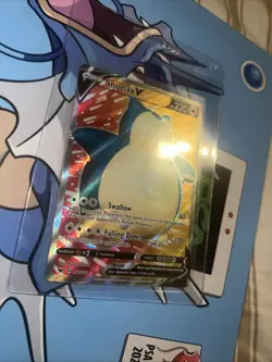 Pokemon Snorlax V 197/202 Swsh01: Sword & Shield Ultra Rare Full Art Holo NM - Image 3