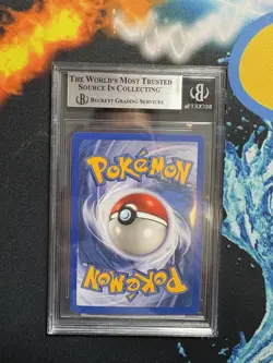 Ninetales Aquapolis Holo Rare H19 Beckett WOTC Vintage Pokemon big sub grades - Image 2
