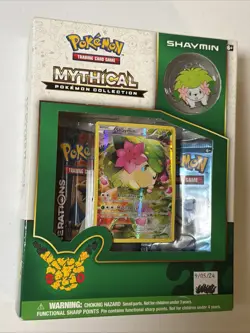 Pokemon TCG Shaymin Mythical Pokemon Collection Box New Sealed Generations 2016 820650800917 - Image 2