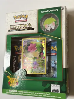 Pokemon TCG Shaymin Mythical Pokemon Collection Box New Sealed Generations 2016 820650800917 - Image 3