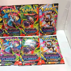 Pokemon Mega Evolution Phantasmal Flames Two Booster Pack Art Sets x8 Sealed - Image 3