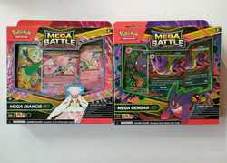 Pokemon Set of 2 (1 of each) Gengar / Diancie ex Mega Battle Deck New - Image 1