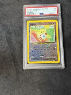 Pokemon Southern Islands - Complete PSA Sequentially Graded Set (Grades in Desc) - Image 5