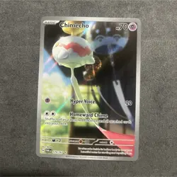 Pokemon Chimecho Illustration Rare Holo 70 HP 179/167 SV06 Twilight Masquerade … - Image 1