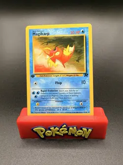 Pokemon TCG 2000 Team Rocket First Edition Magikarp #47/82 NM MINT - Image 1