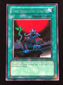 Yugioh The Shallow Grave PSV-036 1st Rare (NM) - Image 1