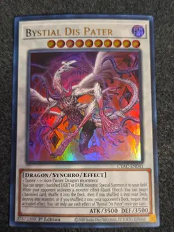 Bystial Dis Pater Ultra Rare CYAC-EN041 Cyberstorm Access 1st Edition - Image 1