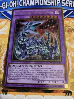 Yugioh Chimeratech Fortress Dragon PGL3-EN057 1st NM - Image 1