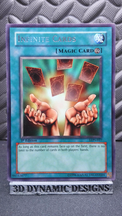 | Yugioh Infinite Cards LON-027 1st Edition Rare Labyrinth Of Nightmare NM 🔥 | - Image 1