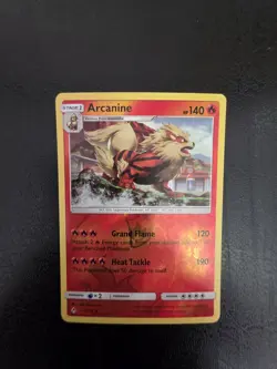 Arcanine 22/214 Unbroken Bonds Reverse Holo Pokemon Card - NM - Image 1