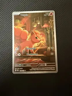 Vulpix 138/132 Illustration Rare Card Mega Evolutions NM Pokemon TCG - Image 1