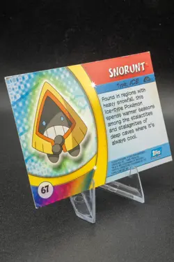 Snorunt #67 Pokemon 2004 Topps Advanced Challenge Pokemon Card Light Play LP ++ - Image 4