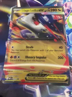 Pokemon TCG Mega Latias ex JUMBO MEP011 011 Lenticular Promo Card NM/M - Image 1