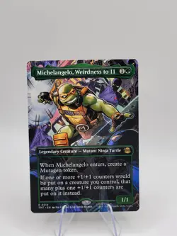 Michelangelo, Weirdness to 11 (Borderless) Teenage Mutant Ninja Turtles Regular - Image 1