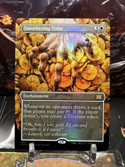 MTG | Smothering Tithe (Borderless) ✨FOIL✨ [2X2] - Image 1