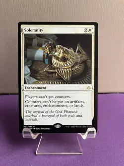 Solemnity (Hour of Devastation) - NM Magic: The Gathering - Image 1