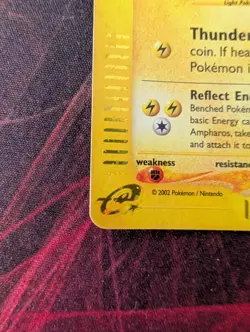 Pokemon Aquapolis Ampharos Holo Rare H1/H32 Wotc Rare Holo - Image 2