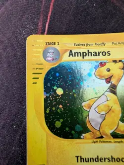 Pokemon Aquapolis Ampharos Holo Rare H1/H32 Wotc Rare Holo - Image 5