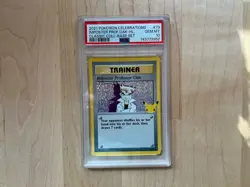 2021 POKEMON CELEBRATIONS CLASSIC COLL #73 IMPOSTER PROFESSOR OAK-HOLO PSA 10 - Image 1