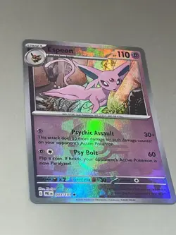 Pokemon TCG: Prismatic Evolutions: 33/131: Espeon Poke Ball Pattern Reverse Holo - Image 5